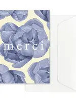 maison tribu Wenskaart Art All Season Merci | Tulips