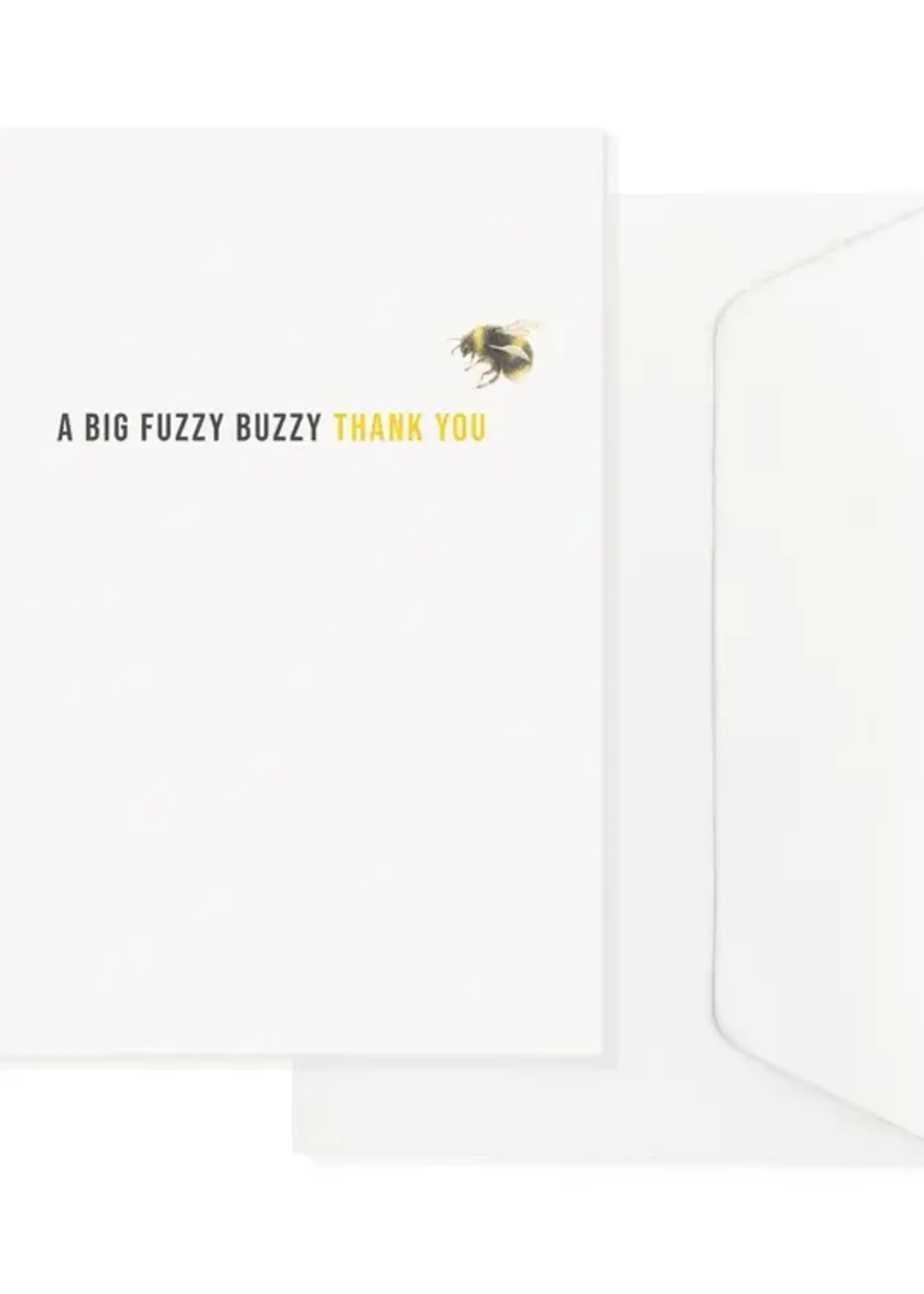 maison tribu Wenskaart Art All Season Fuzzy Buzzy Thank You