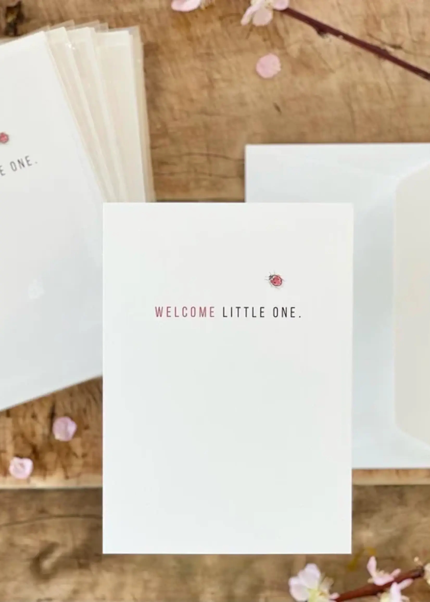 maison tribu Wenskaart Art All Season Welcome Little One