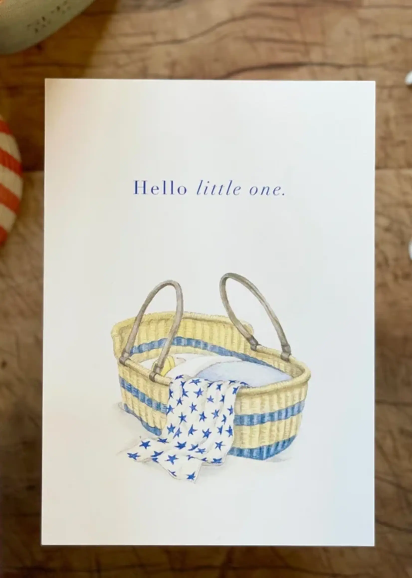 maison tribu Wenskaart Art All Season Hello Little One