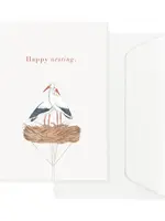 maison tribu Wenskaart Art All Season Happy Nesting