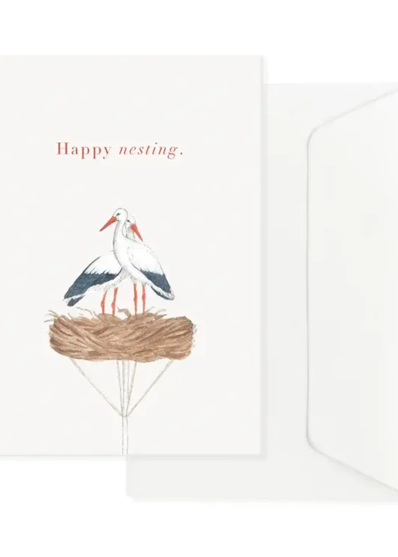 maison tribu Wenskaart Art All Season Happy Nesting