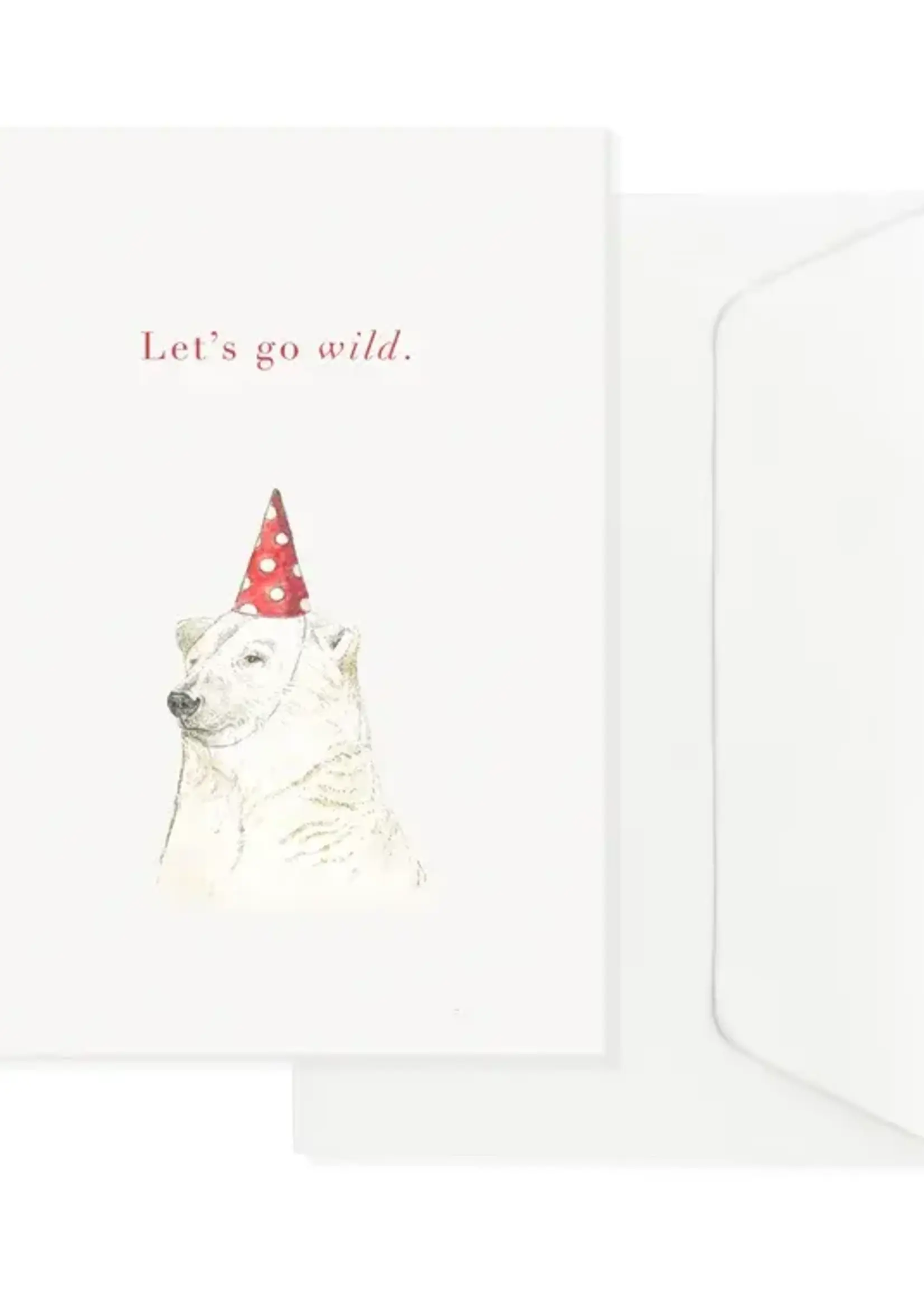 maison tribu Wenskaart Art All Season Let's Go Wild