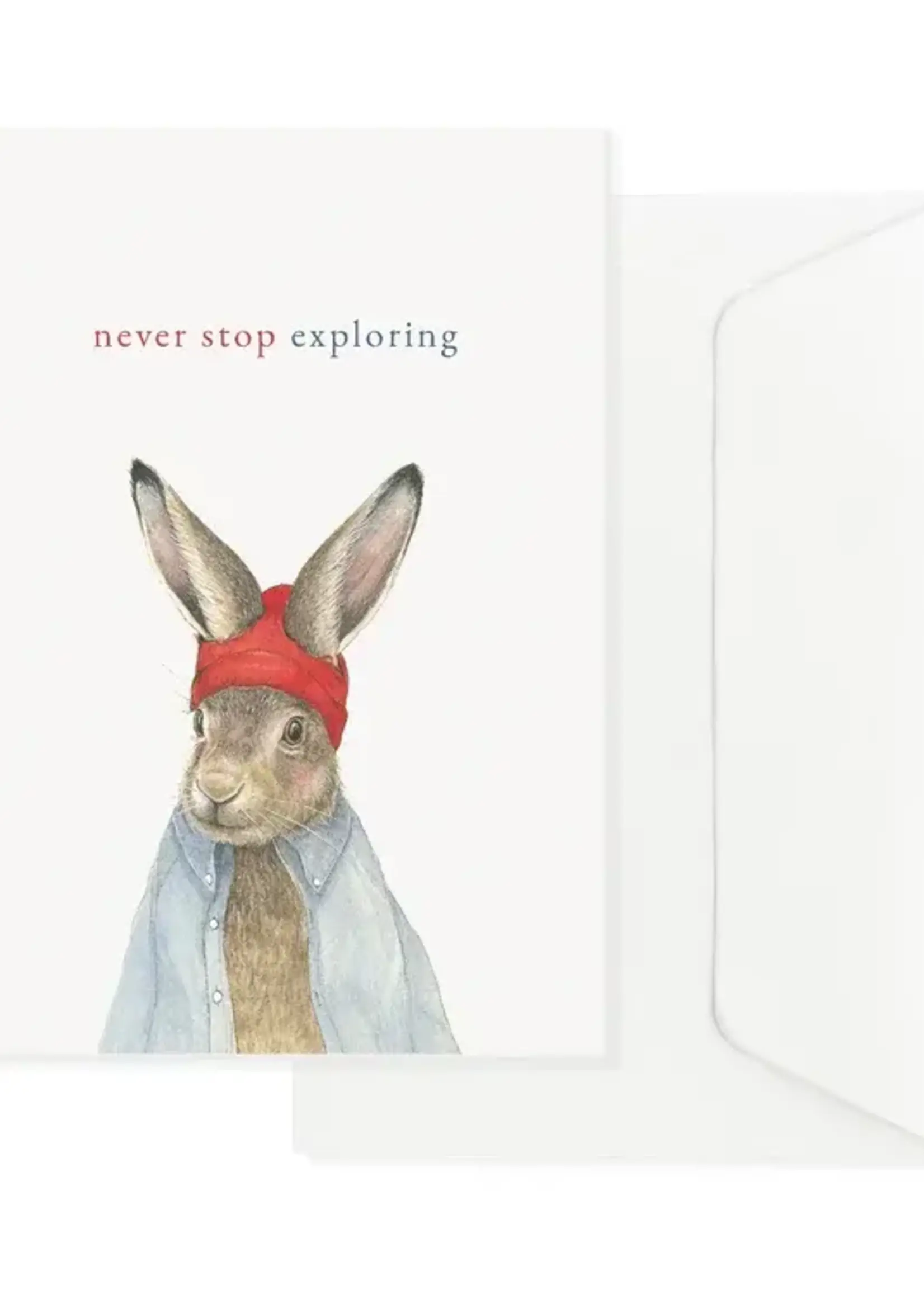 maison tribu Wenskaart Art All Season Never Stop Exploring