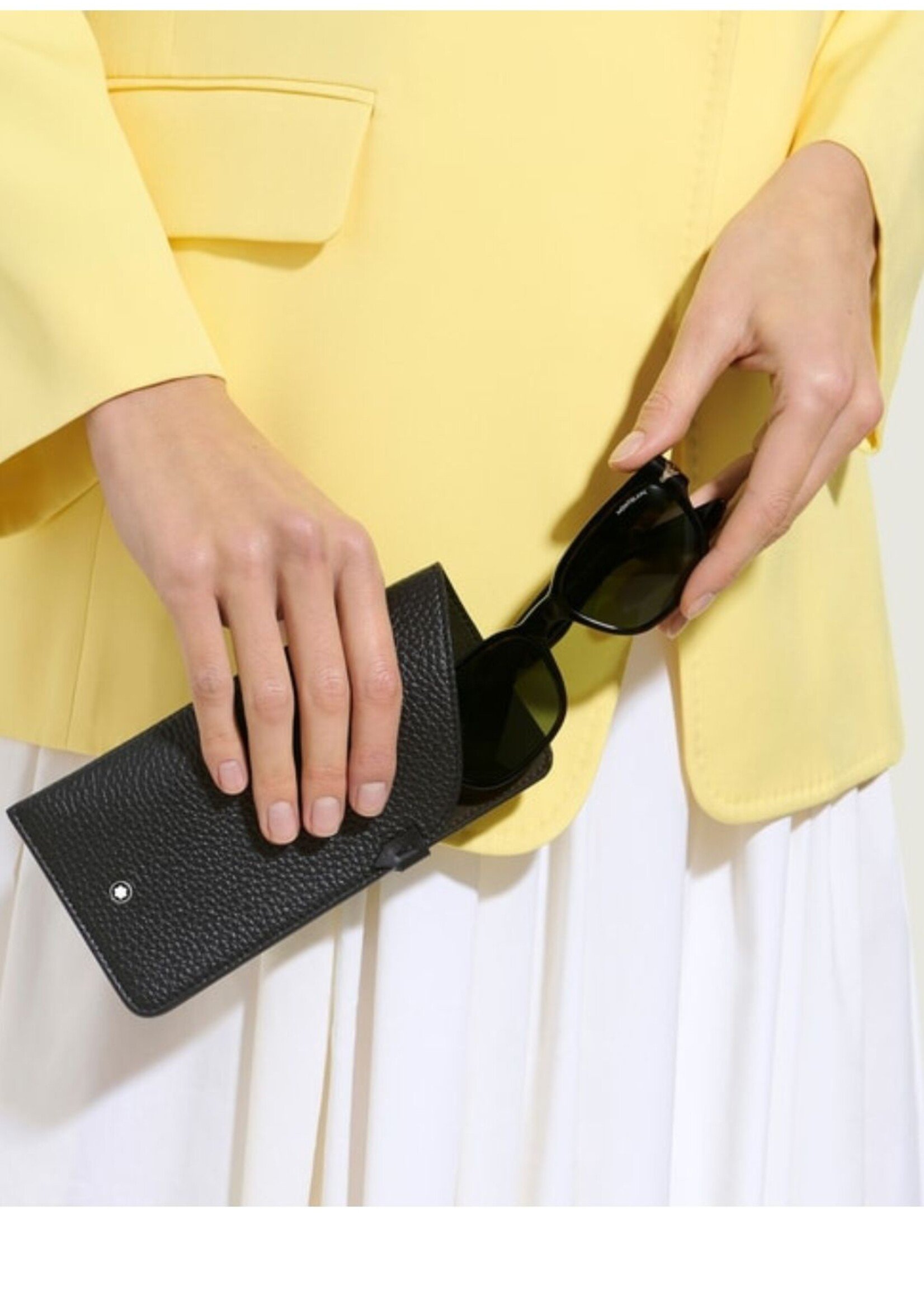 Montblanc Brillenpouch Soft Grain Black