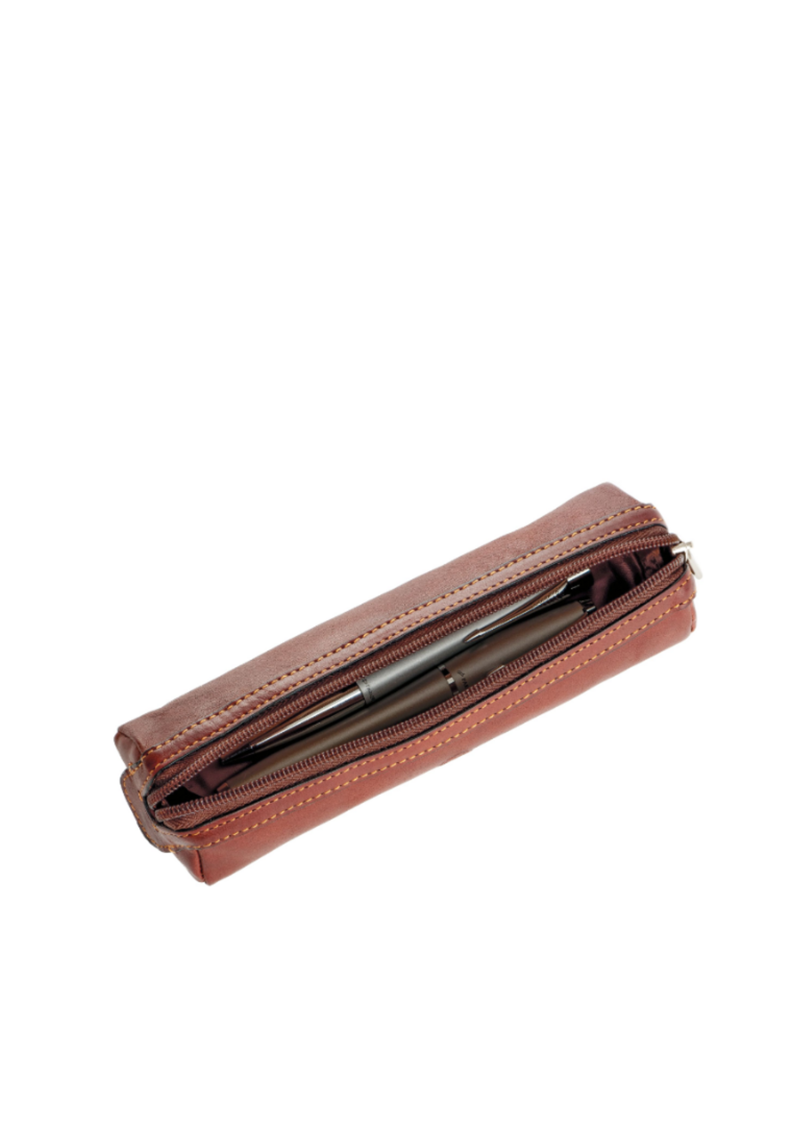 Tony Perotti Pennenzak rond Vintage Brown