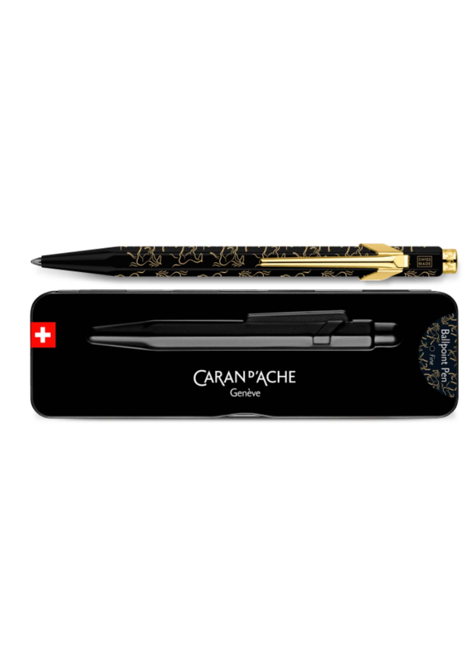 Caran d'Ache 849 Horse Black Balpen