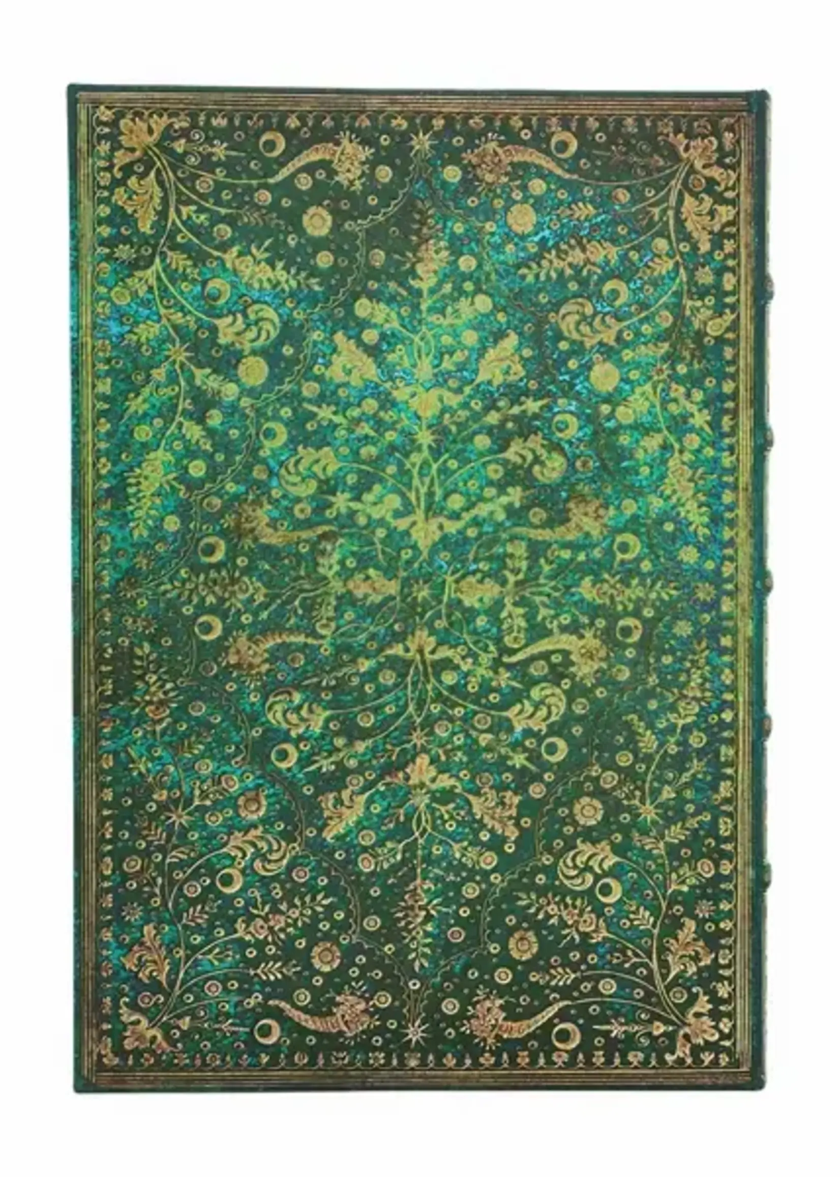 Paperblanks Grande A4 Gelijnd Emerald Flower