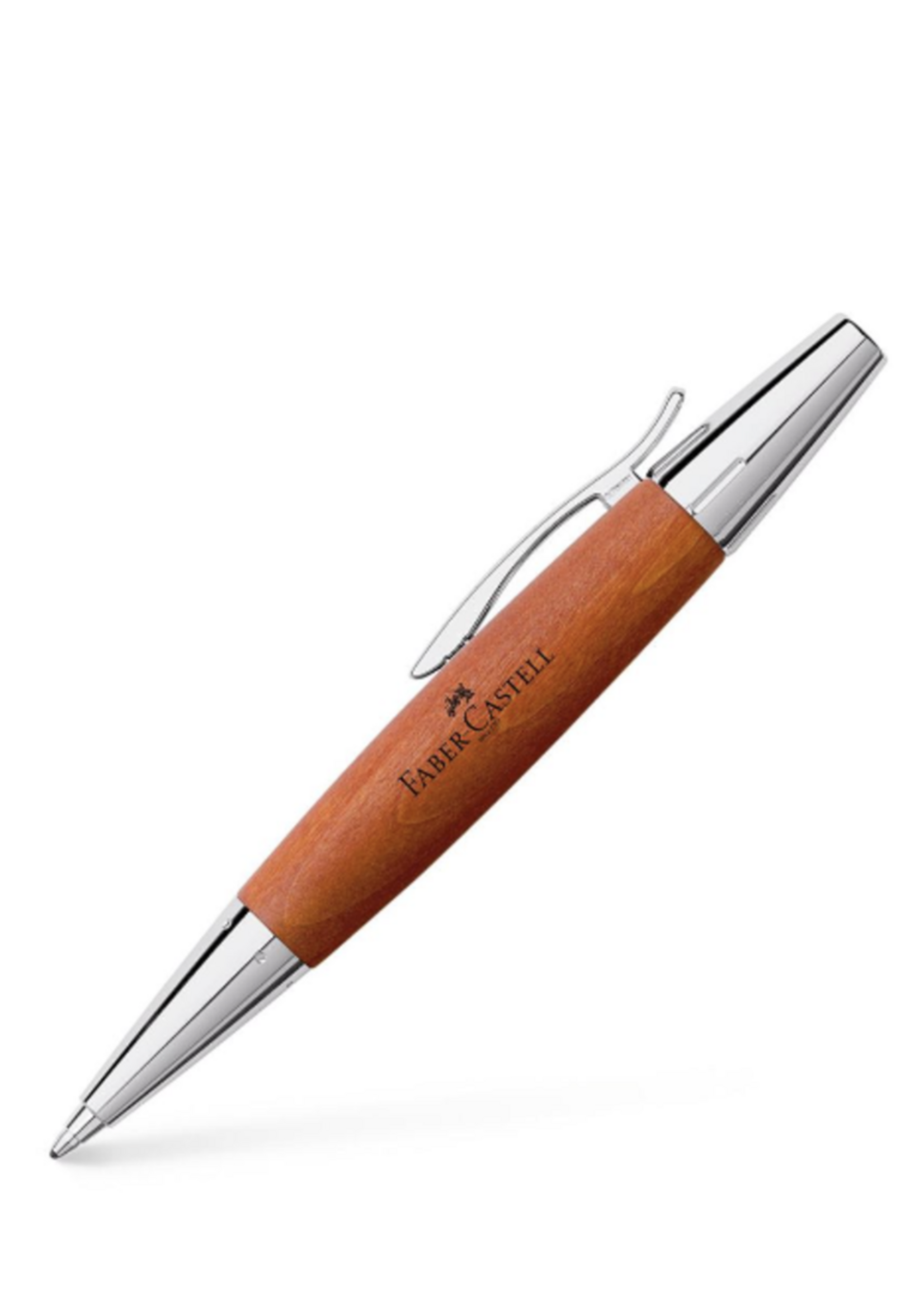 Faber-Castell E-Motion Pearwood Brown Balpen