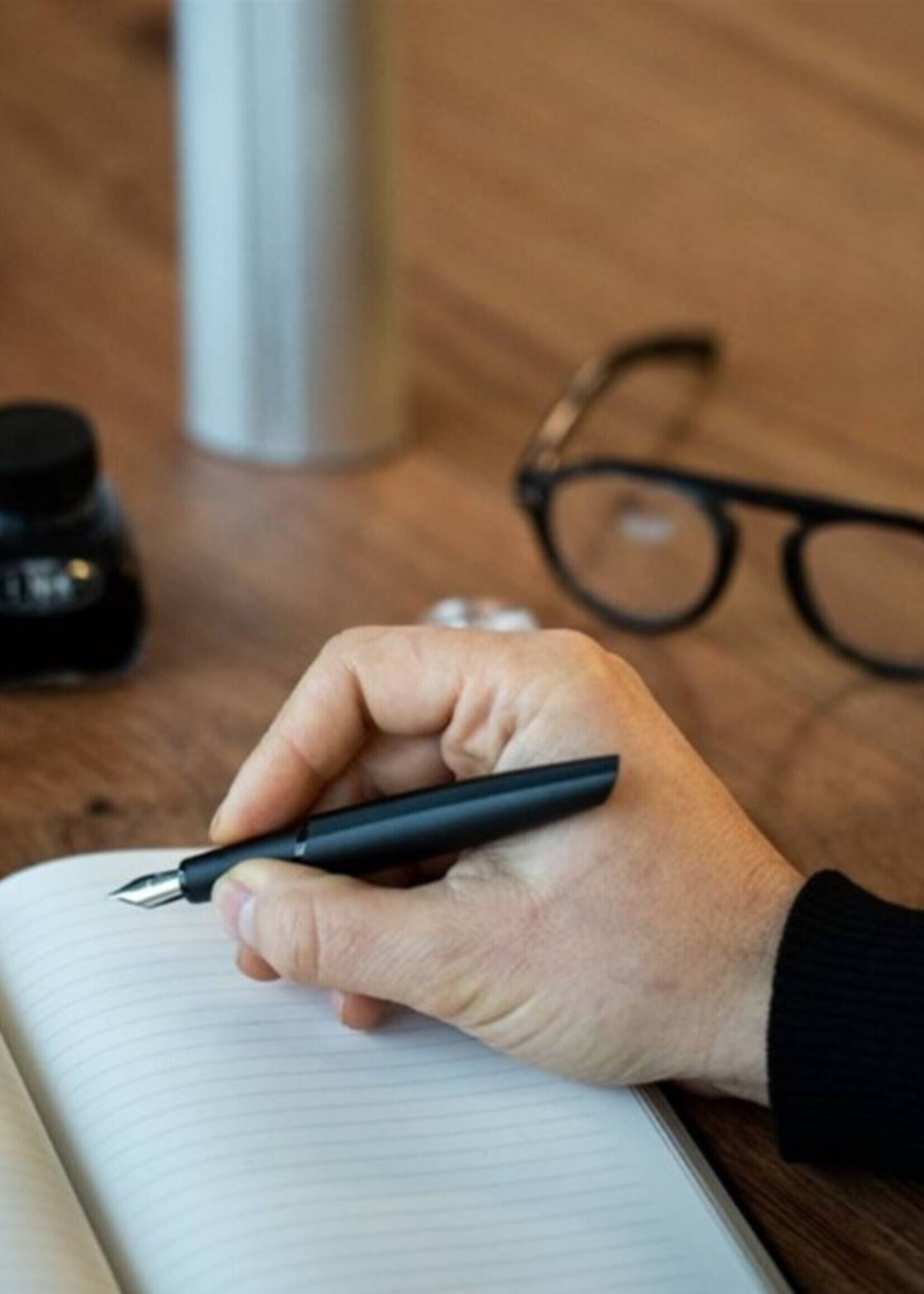 Pininfarina PF Two Aluminium Dark Blue Vulpen B - Breed