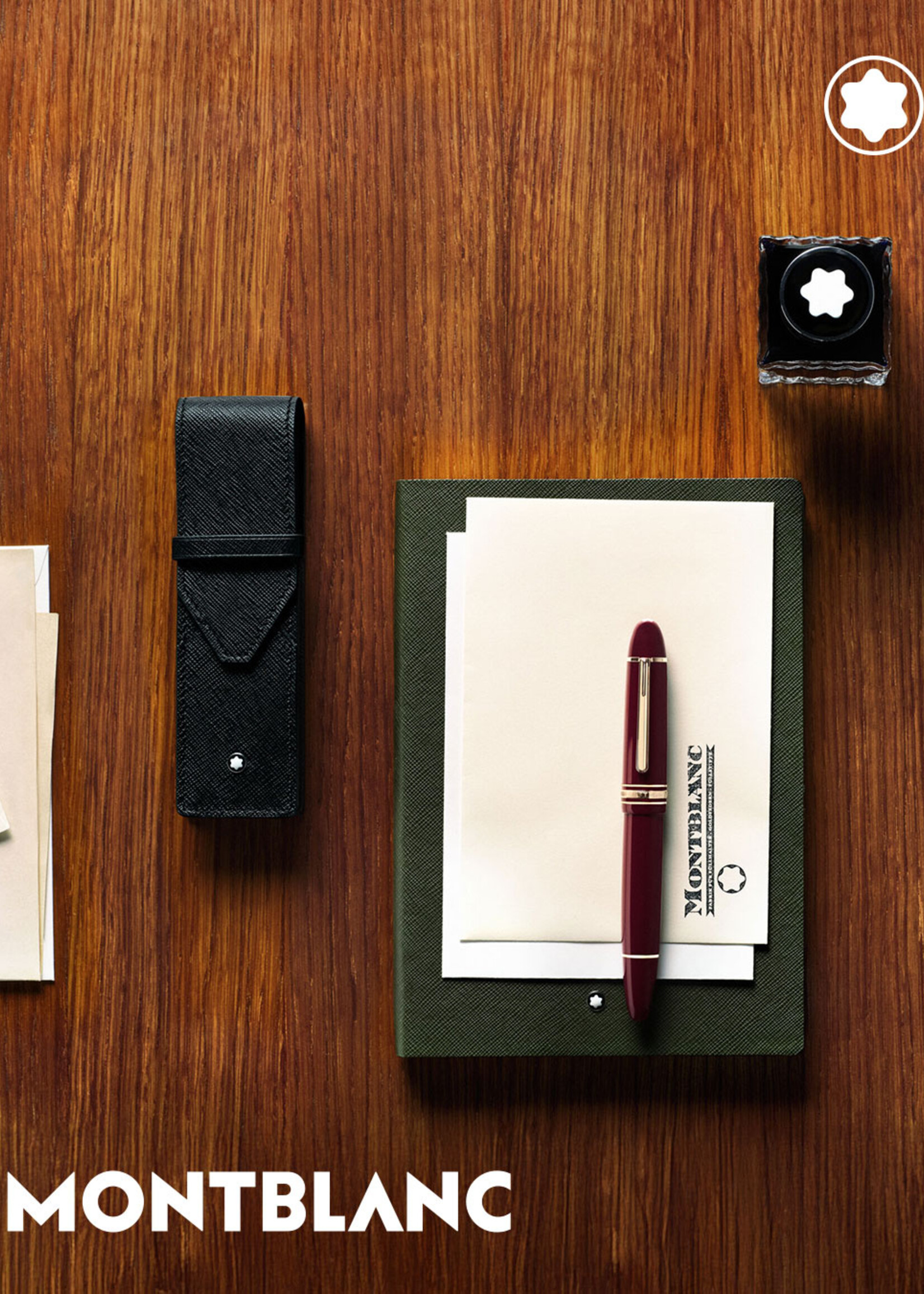 Montblanc Meisterstück 146 LeGrand Burgundy Red (Au585/14K - 0.453 g) 0.62 mm M- Medium