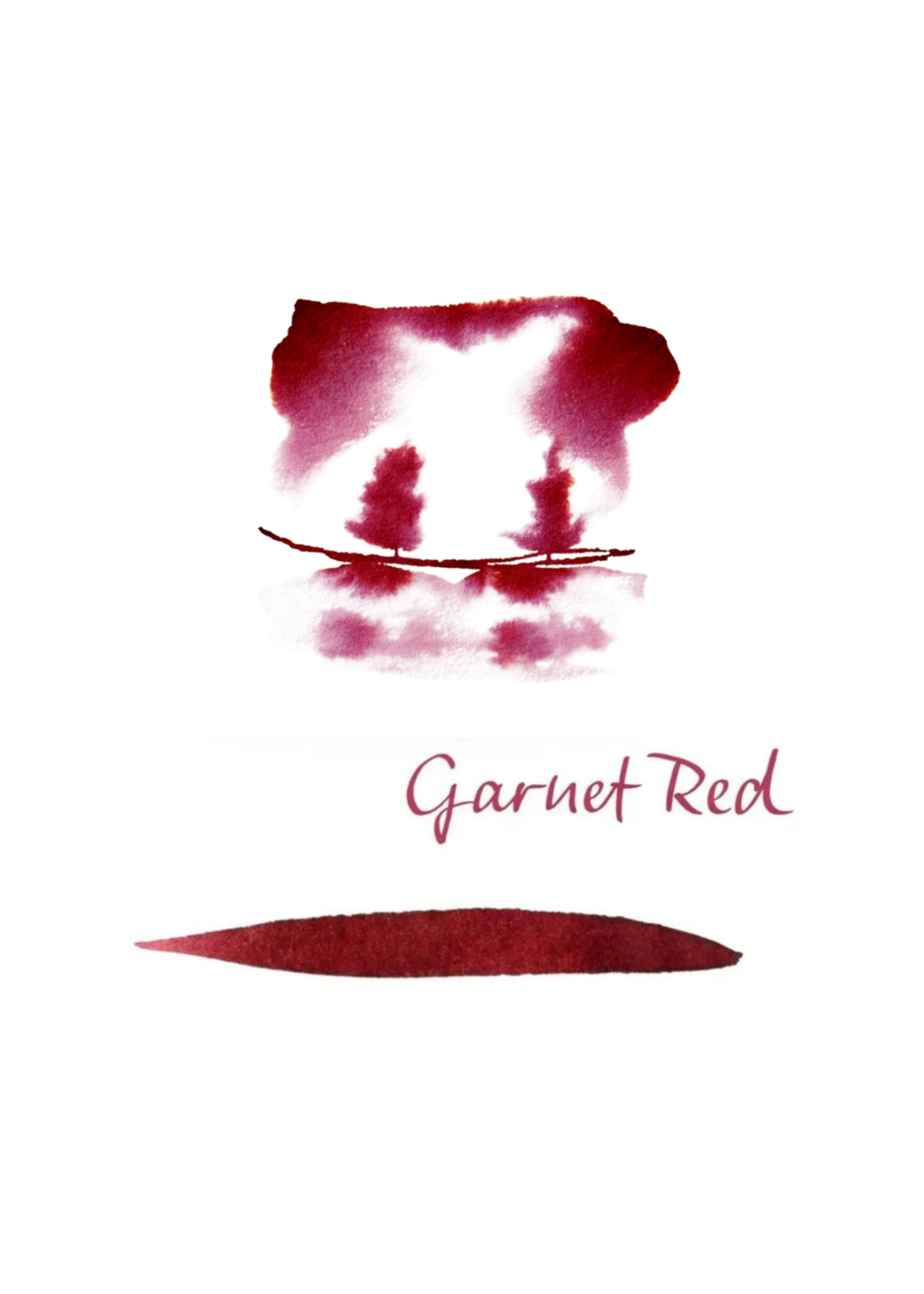 Graf von Faber-Castell Inkt Vullingen verp./6 - Garnet Red
