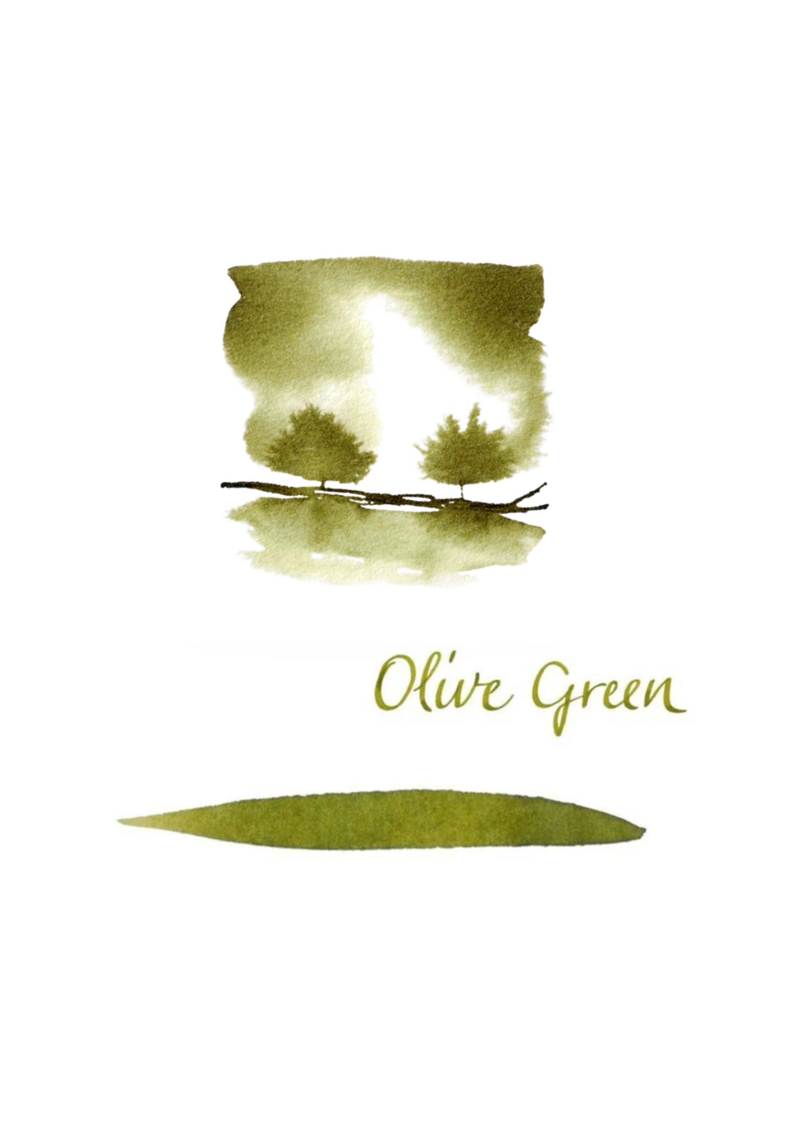 Graf von Faber-Castell Inkt Vullingen verp./6 - Olive Green