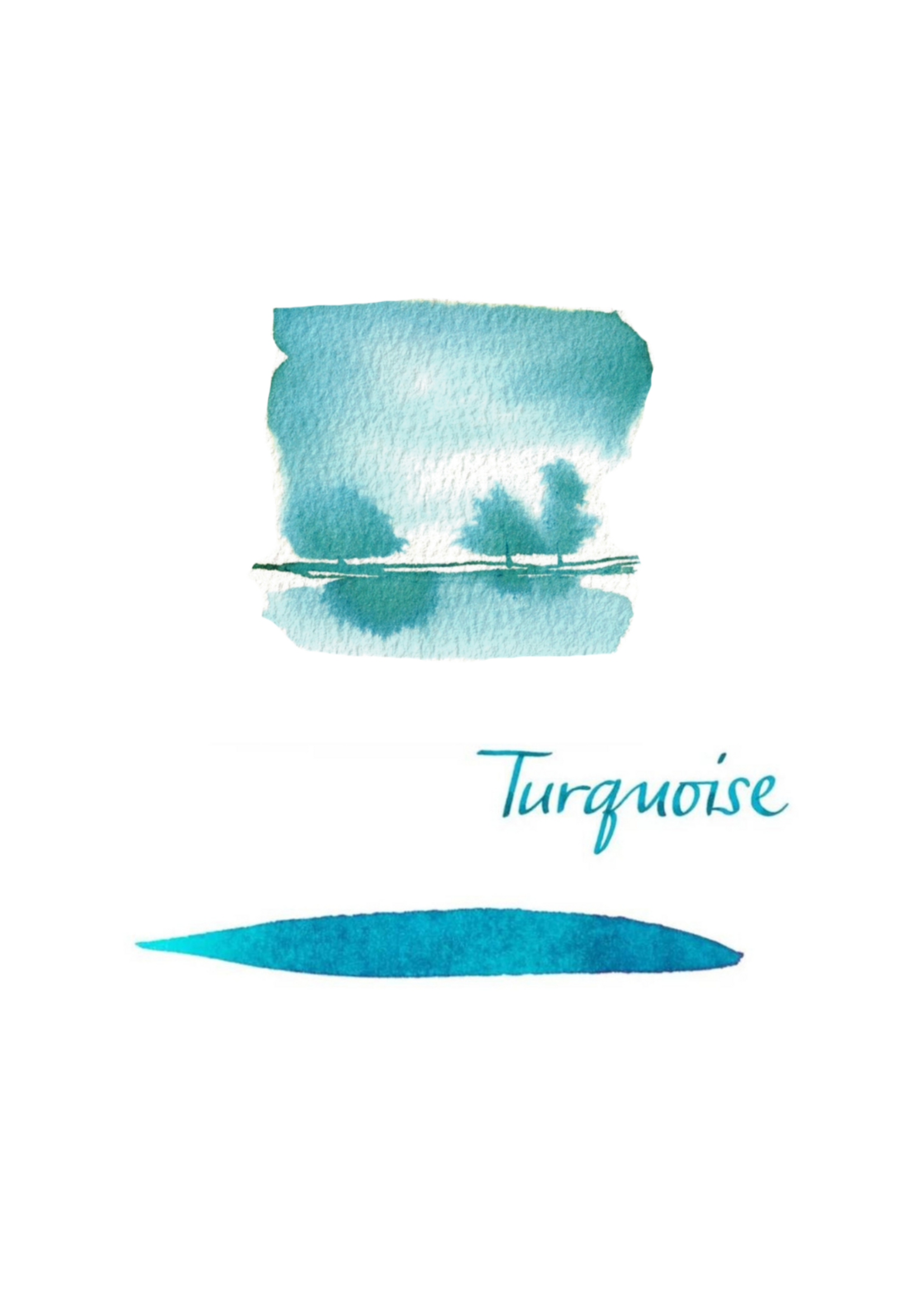 Graf von Faber-Castell Inkt Vullingen verp./6 - Turquoise