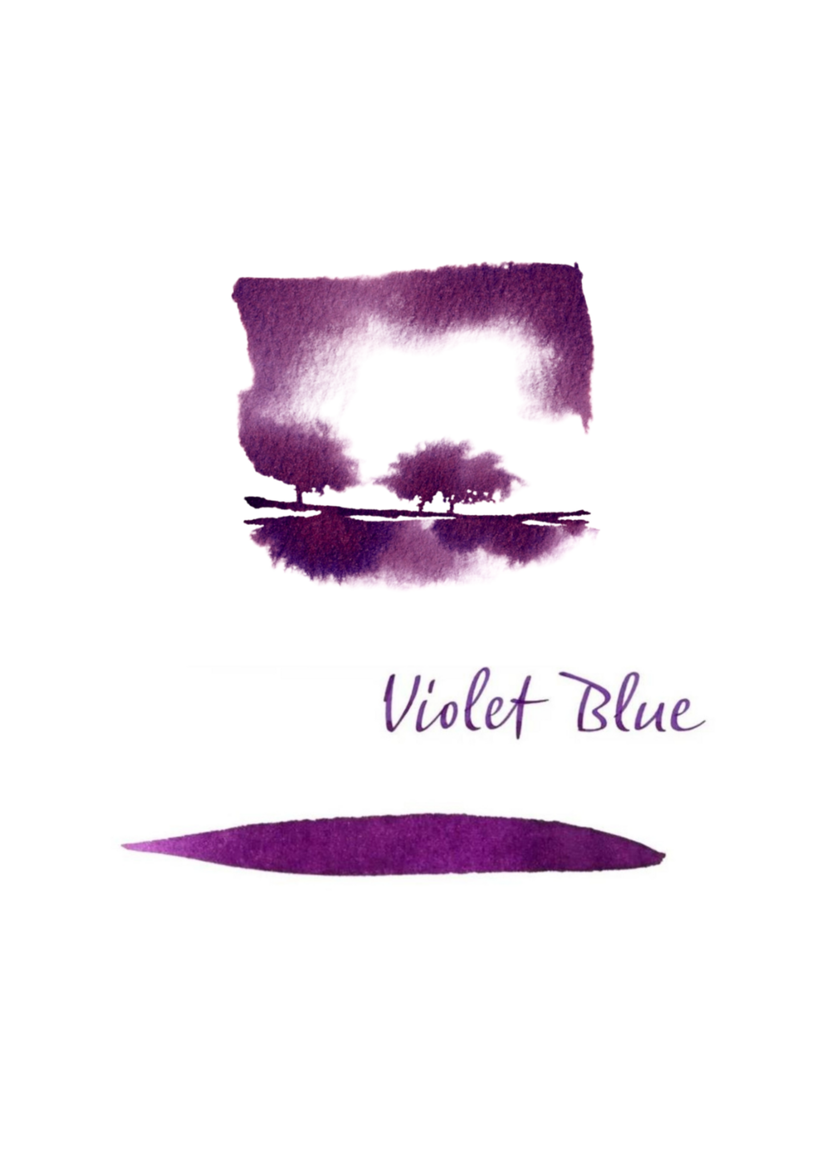 Graf von Faber-Castell Inktpot 75ml - Violet Blue