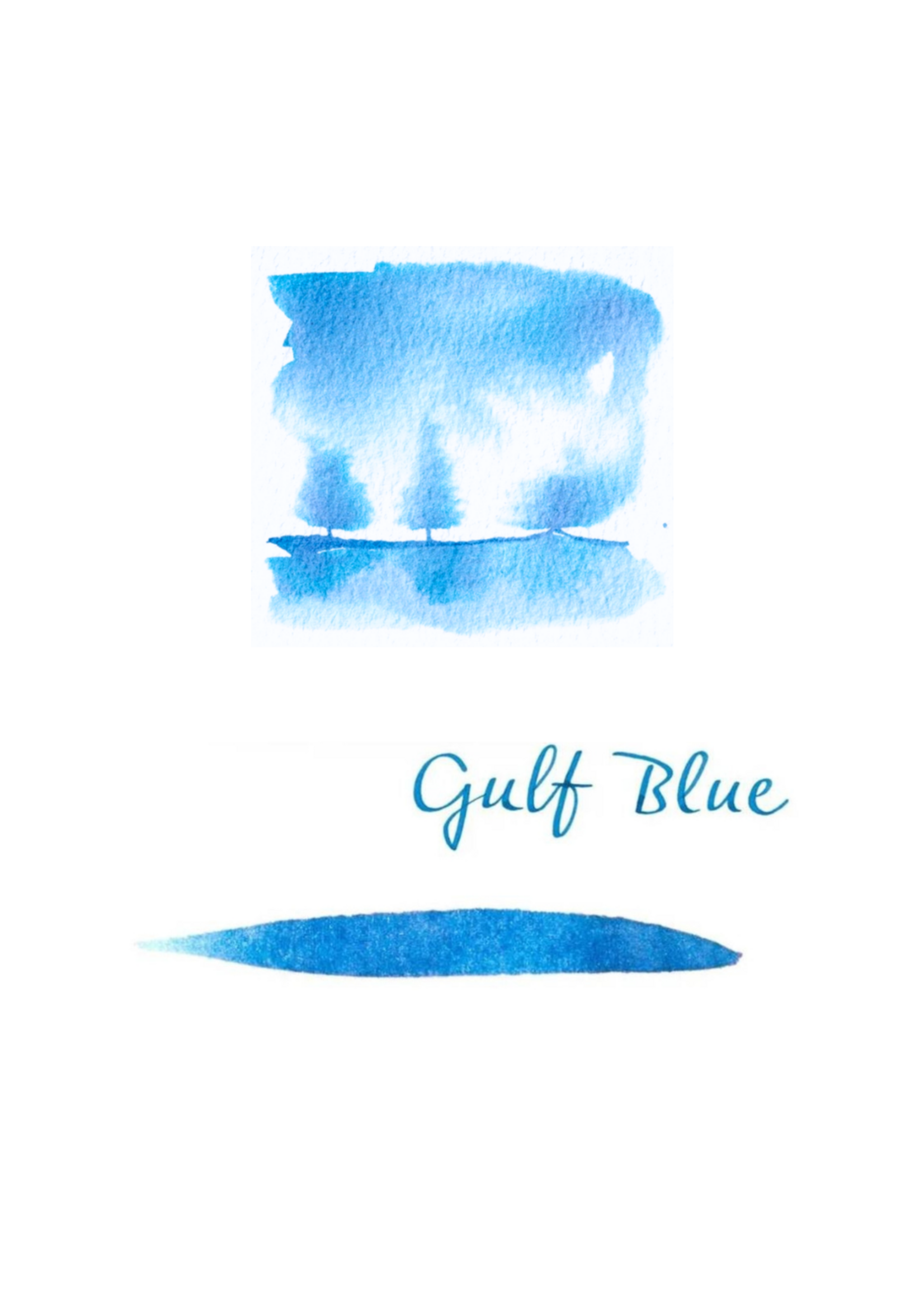 Graf von Faber-Castell Inktpot 75ml -  Gulf Blue