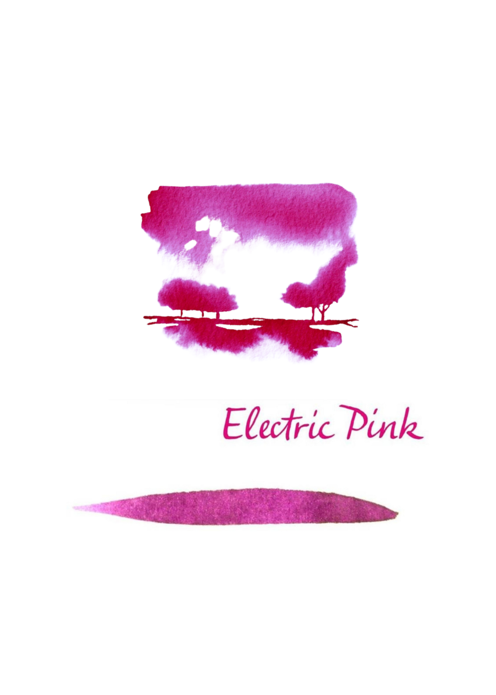 Graf von Faber-Castell Inktpot 75ml - Electric Pink