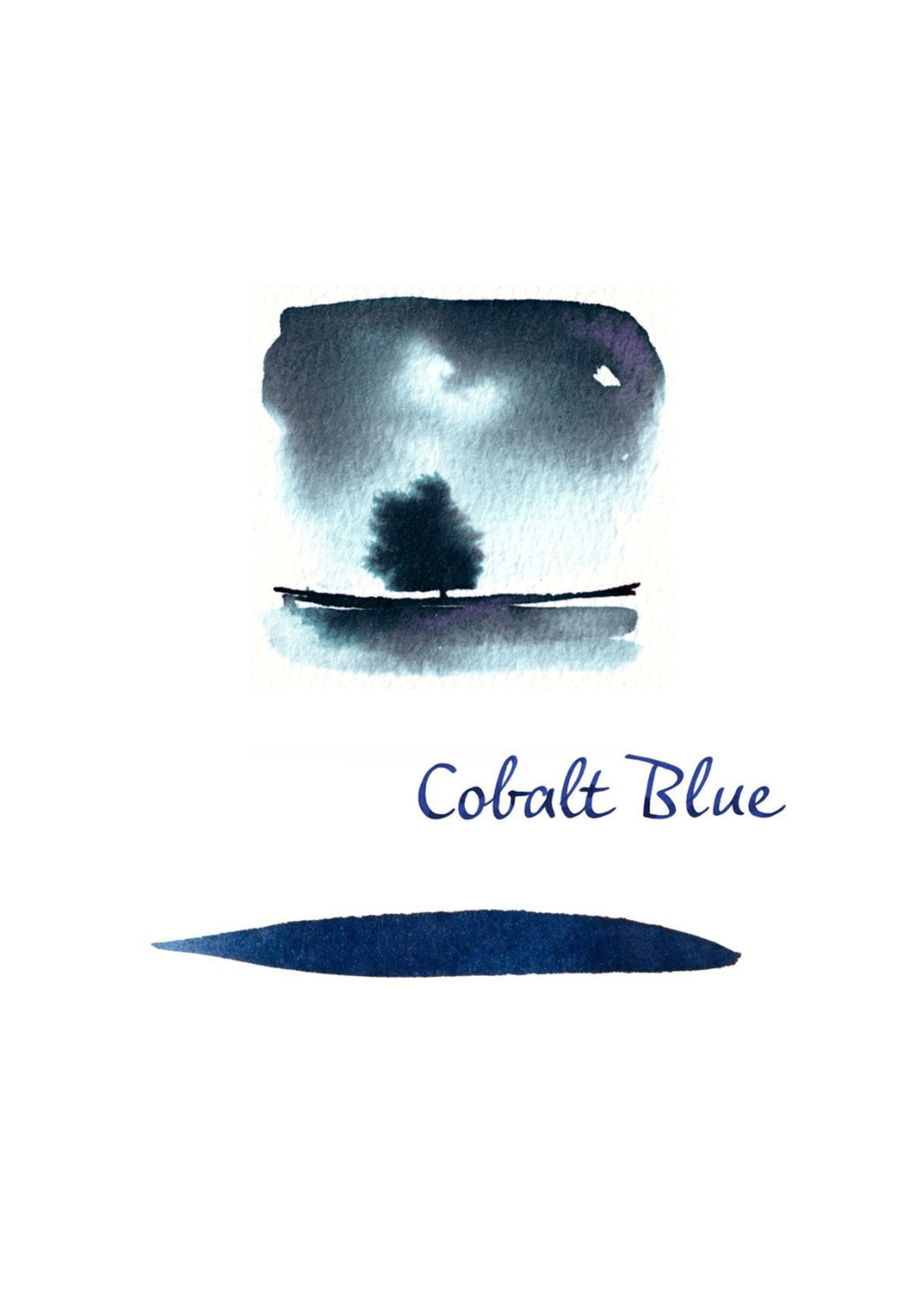 Graf von Faber-Castell Inktpot 75ml - Cobalt Blue