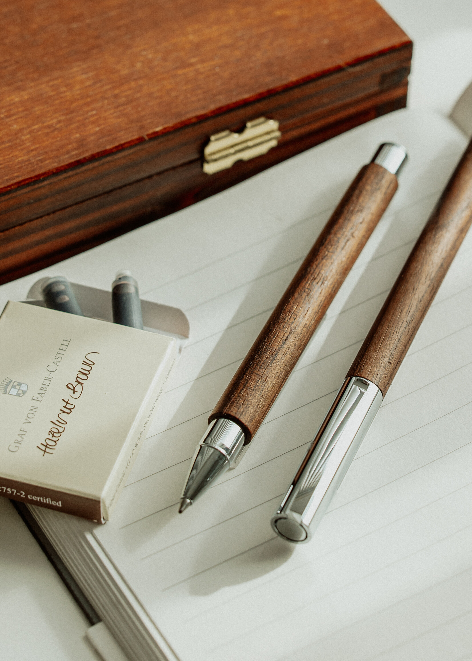 Faber-Castell Ambition Walnut Vulpen