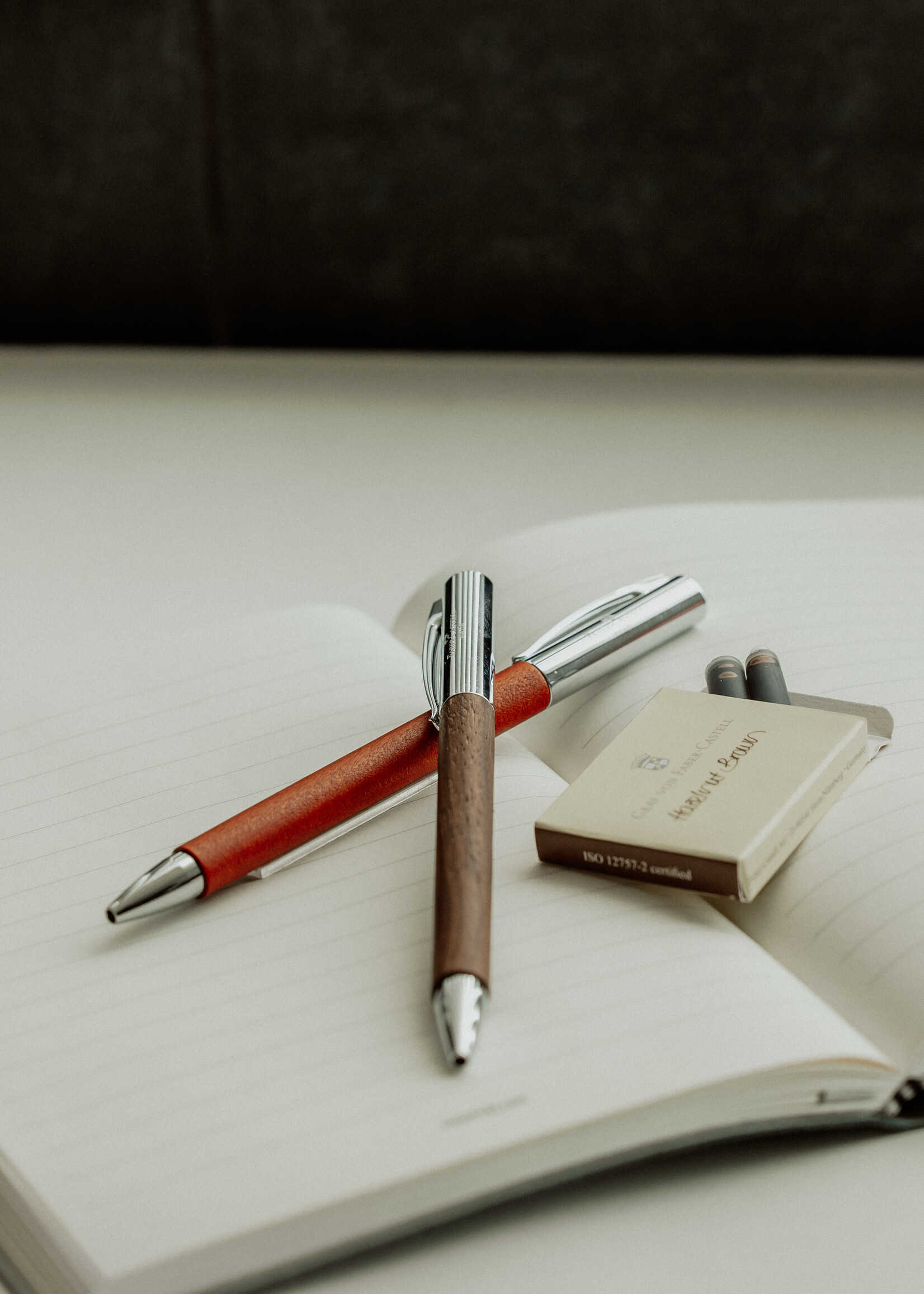 Faber-Castell Ambition Walnut Balpen