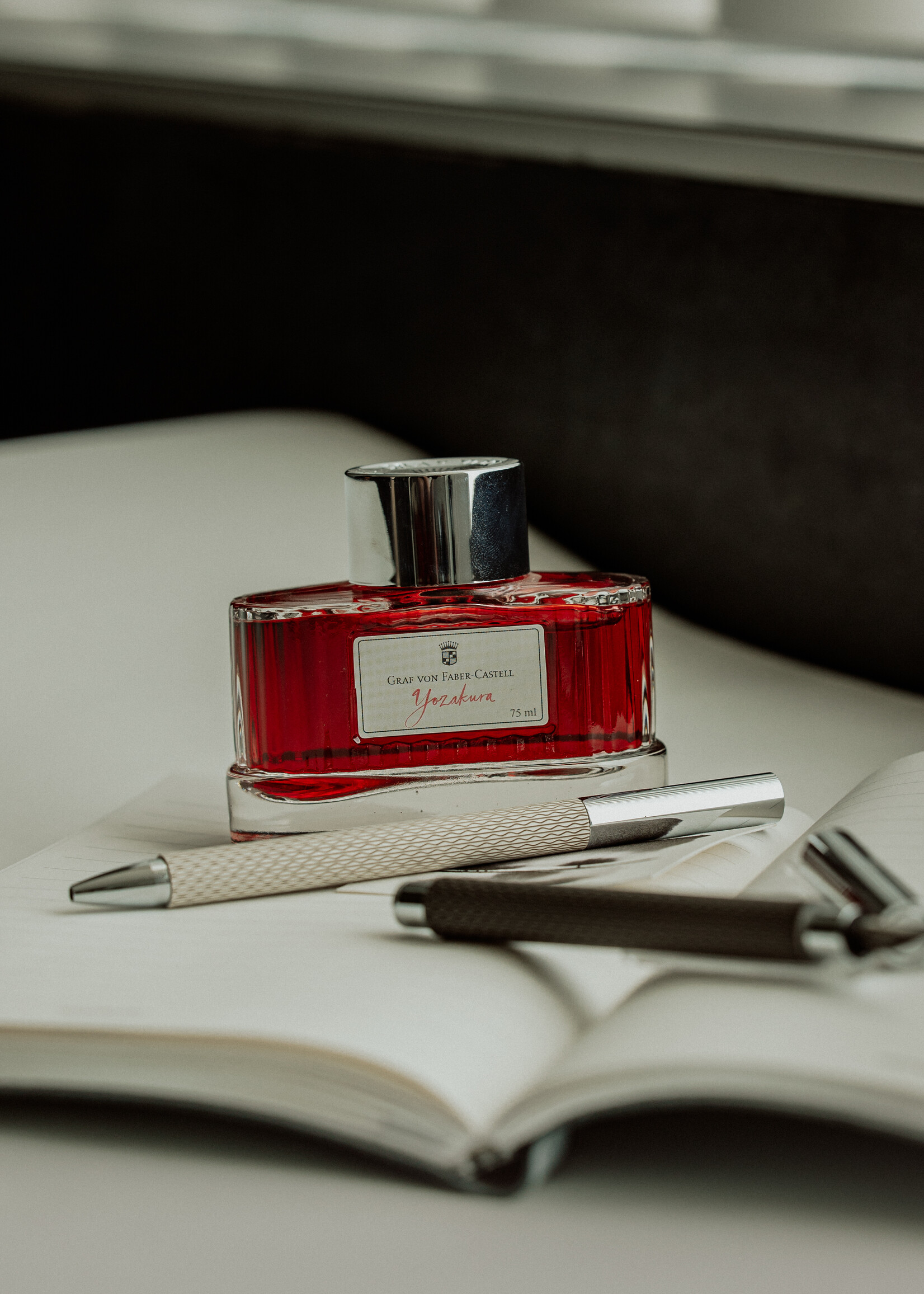 Faber-Castell Ambition Opart White Sand Balpen