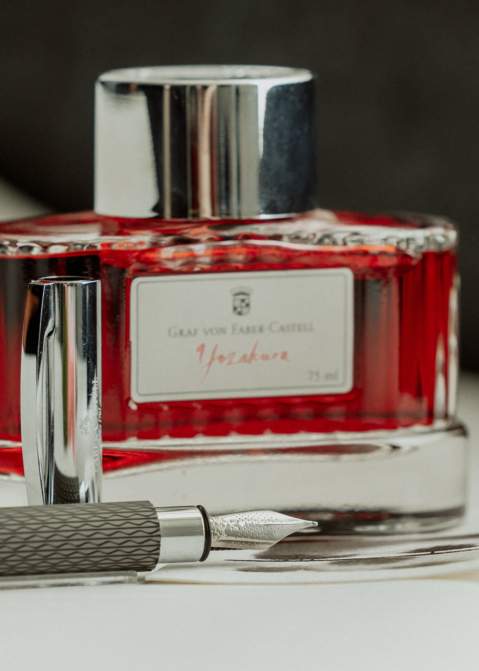 Faber-Castell Ambition Opart Black Sand Vulpen