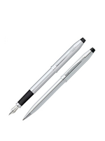 Cross Century II Lustrous Chrome Set Balpen & Vulpen