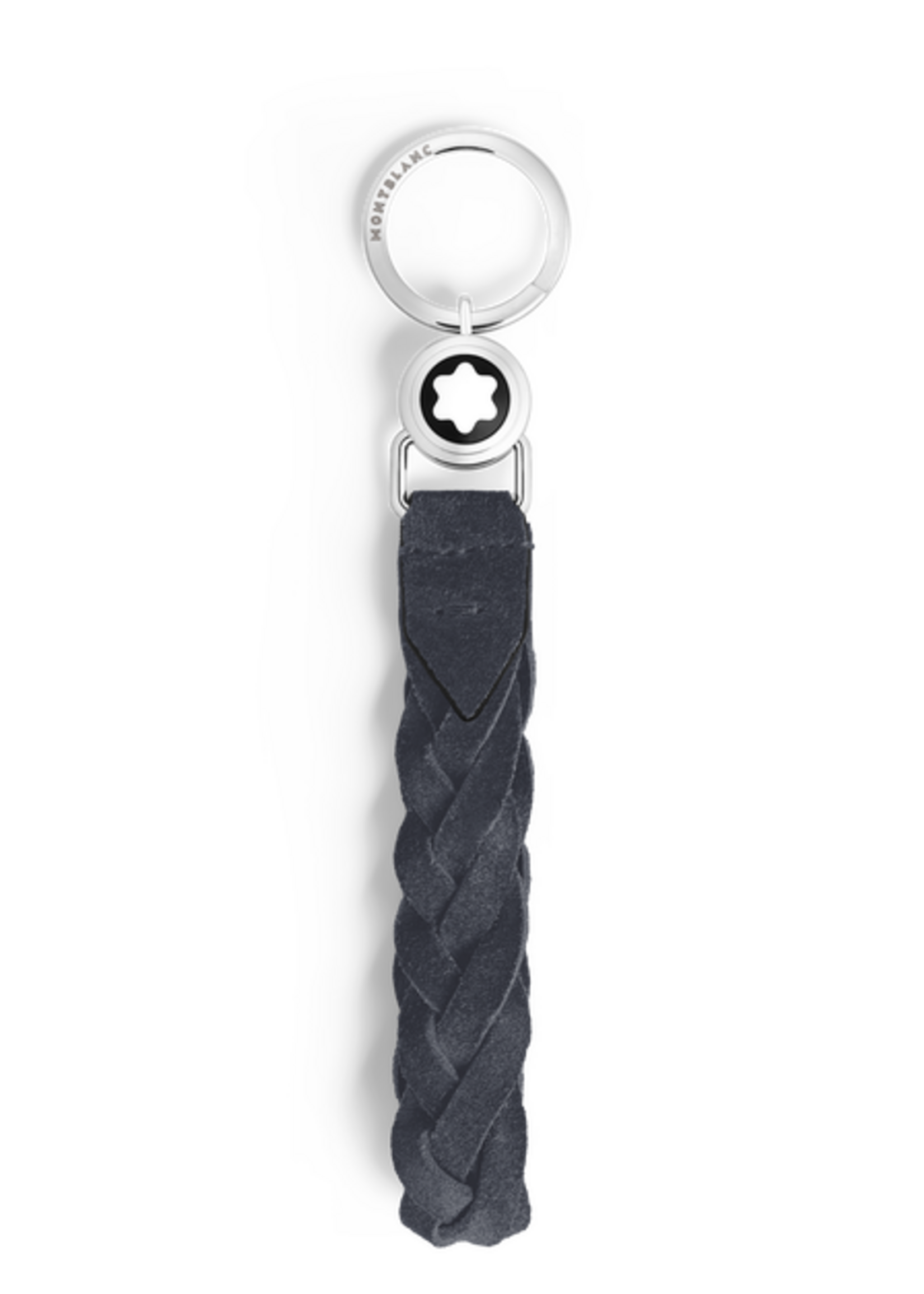 Montblanc Sleutelhanger Suède Blue
