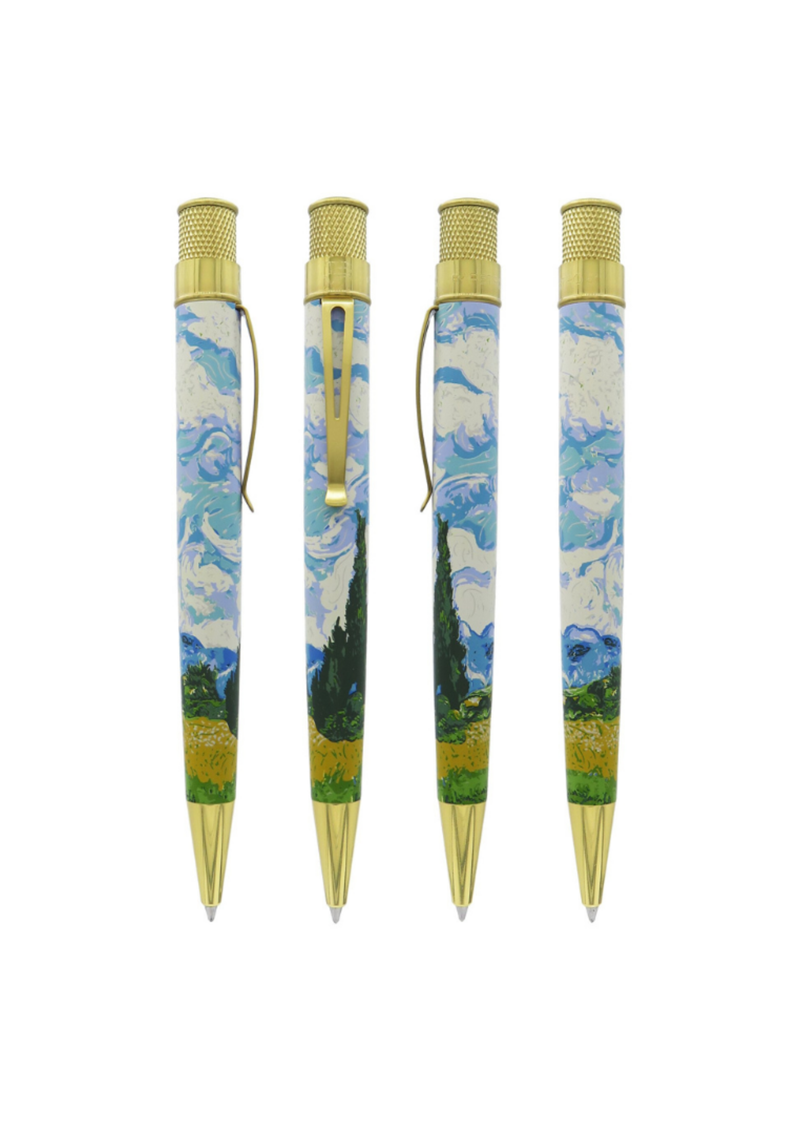 Retro 51 Tornado Metropolitan Van Gogh Wheat Field