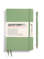 Leuchtturm1917 Notitieboek Slim B6+ Hard Cover Gelijnd Sage