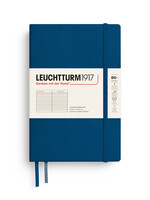Leuchtturm1917 Notitieboek Slim B6+ Hard Cover Gelijnd Indigo
