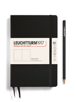 Leuchtturm1917 Notitieboek Slim B6+ Hard Cover Blanco Black