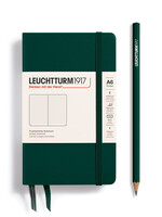 Leuchtturm1917 Notitieboek Hard Cover Pocket A6 Forest Green Dotted