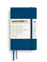 Leuchtturm1917 Notitieboek Soft Cover Pocket A6 Indigo Gelijnd
