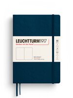 Leuchtturm1917 Notitieboek Medium A5 Hard Cover Blanco Deep sea