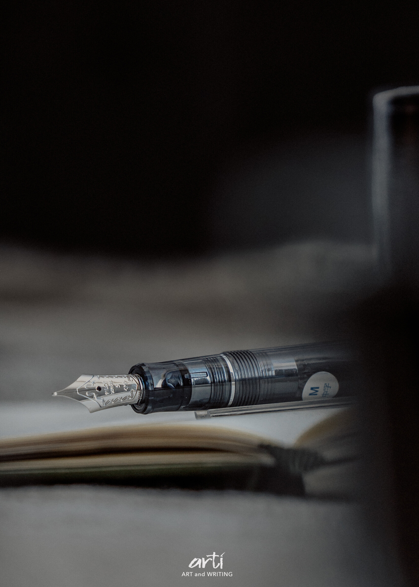 Pilot Custom 74 Midnightblue Vulpen 14k F-Fijn