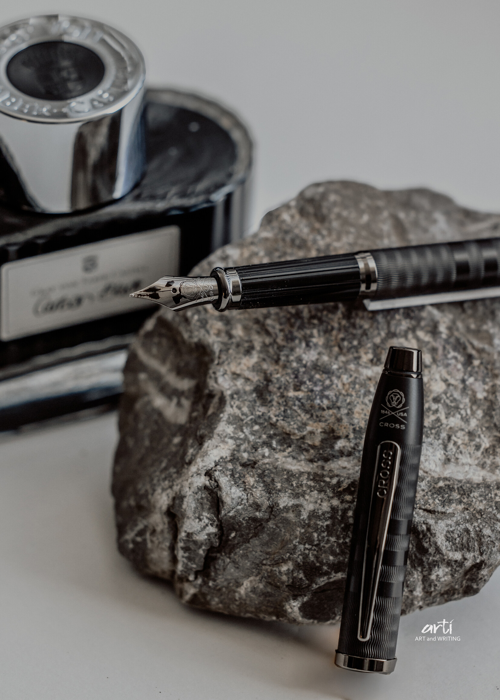 Cross Century II Midnight Black Vulpen Fijn
