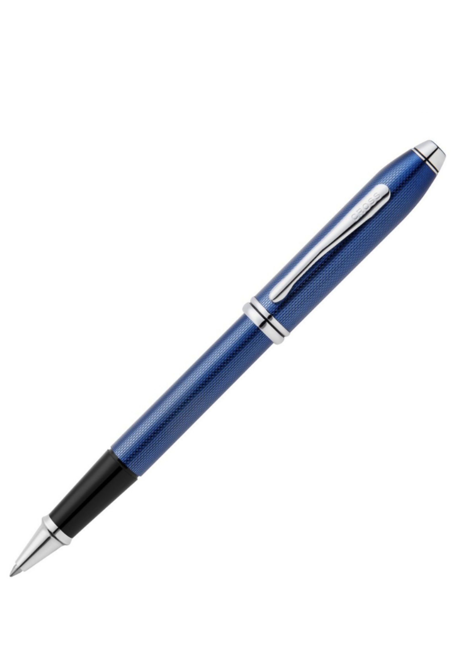 Cross Townsend Blue Diamond Engraved Roller
