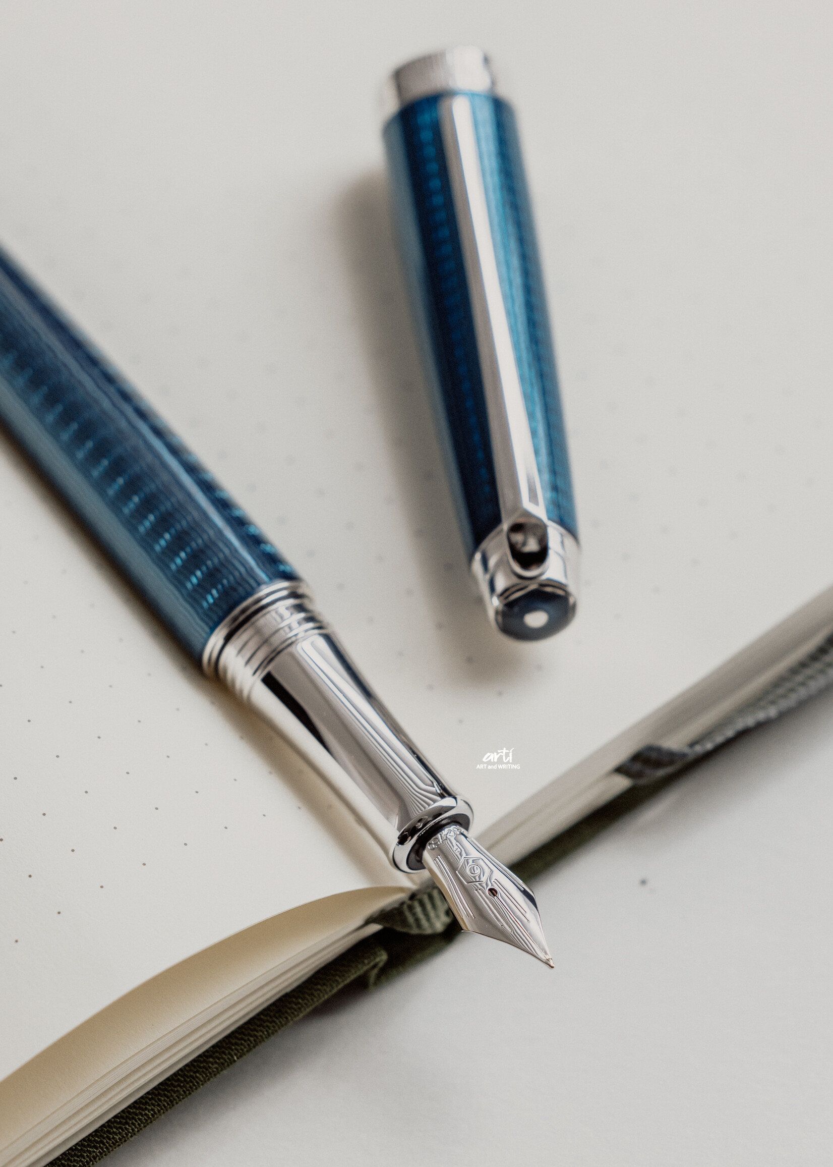 Caran d'Ache Léman Grand Bleu Vulpen