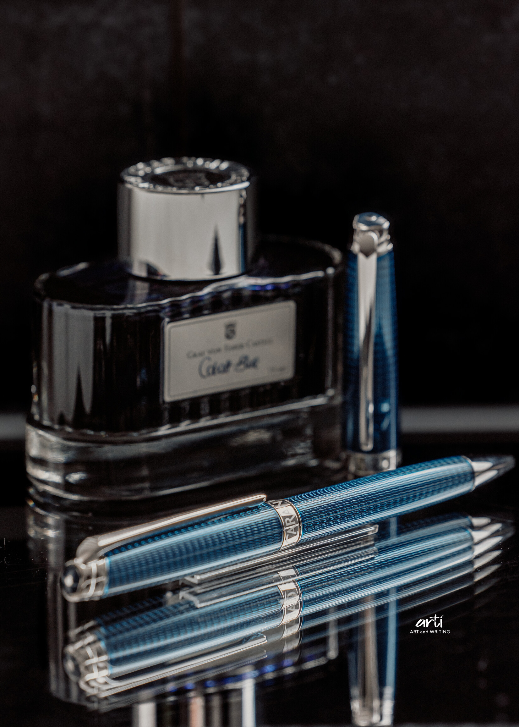 Caran d' Ache Léman Slim Grand Bleu Balpen
