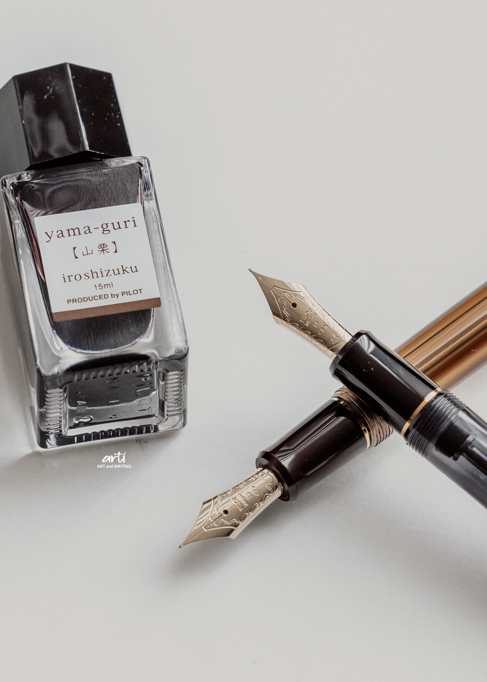 Pilot Custom 823 Bruin Vulpen 14K F - Fijn