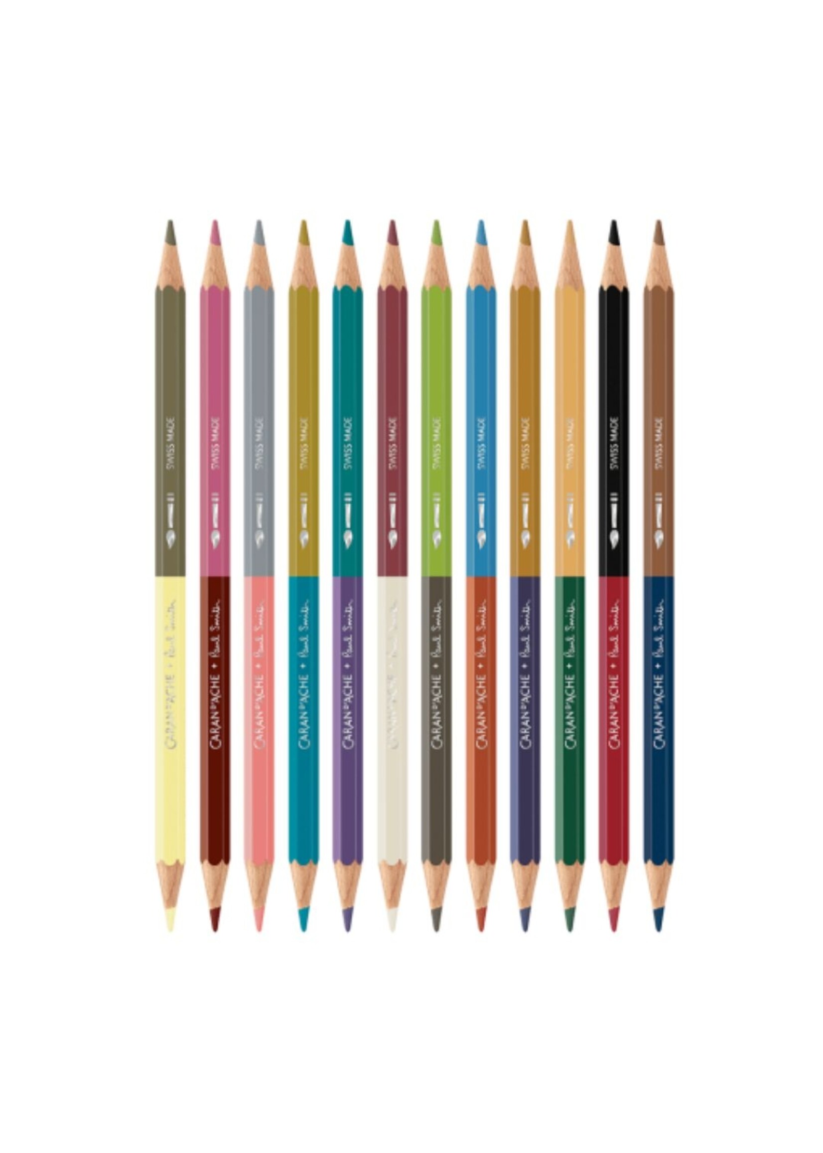 Caran d'Ache SE Paul Smith '26 Bicolor Kleurpotloden