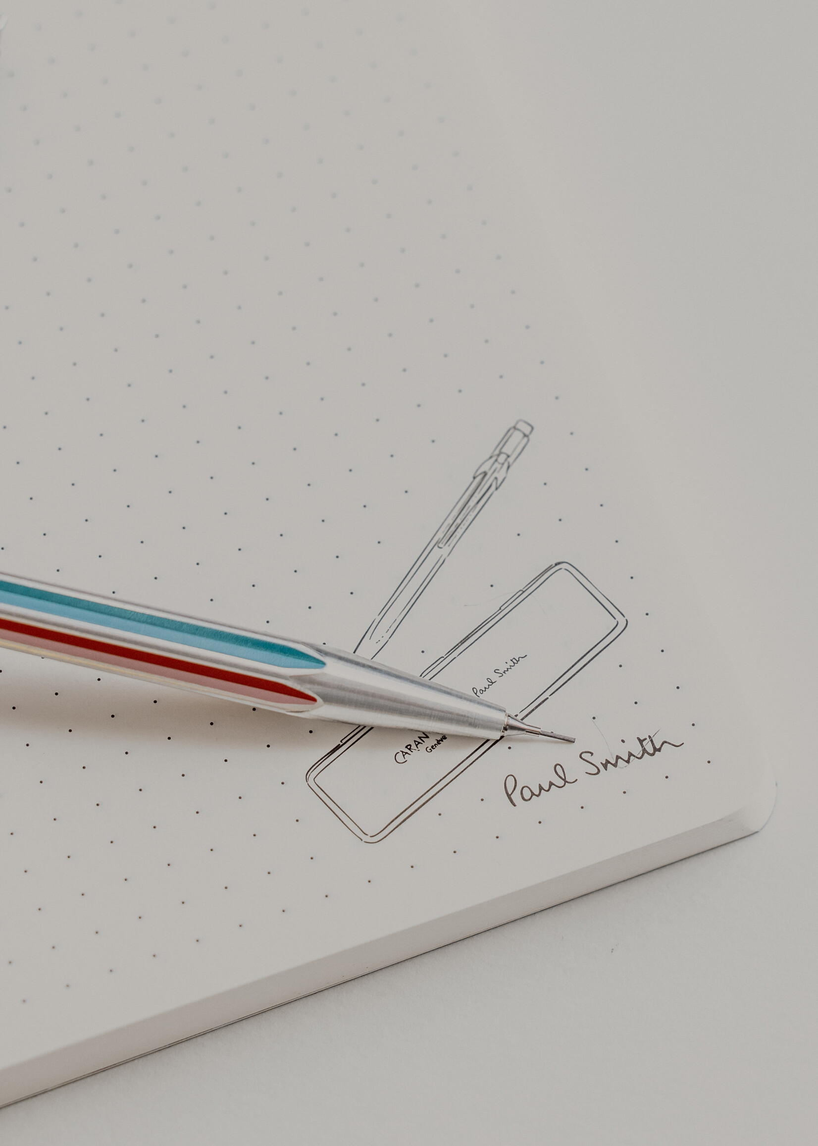 Caran d'Ache + Paul Smith V Special Edition Vulpotlood 0.5 Silver