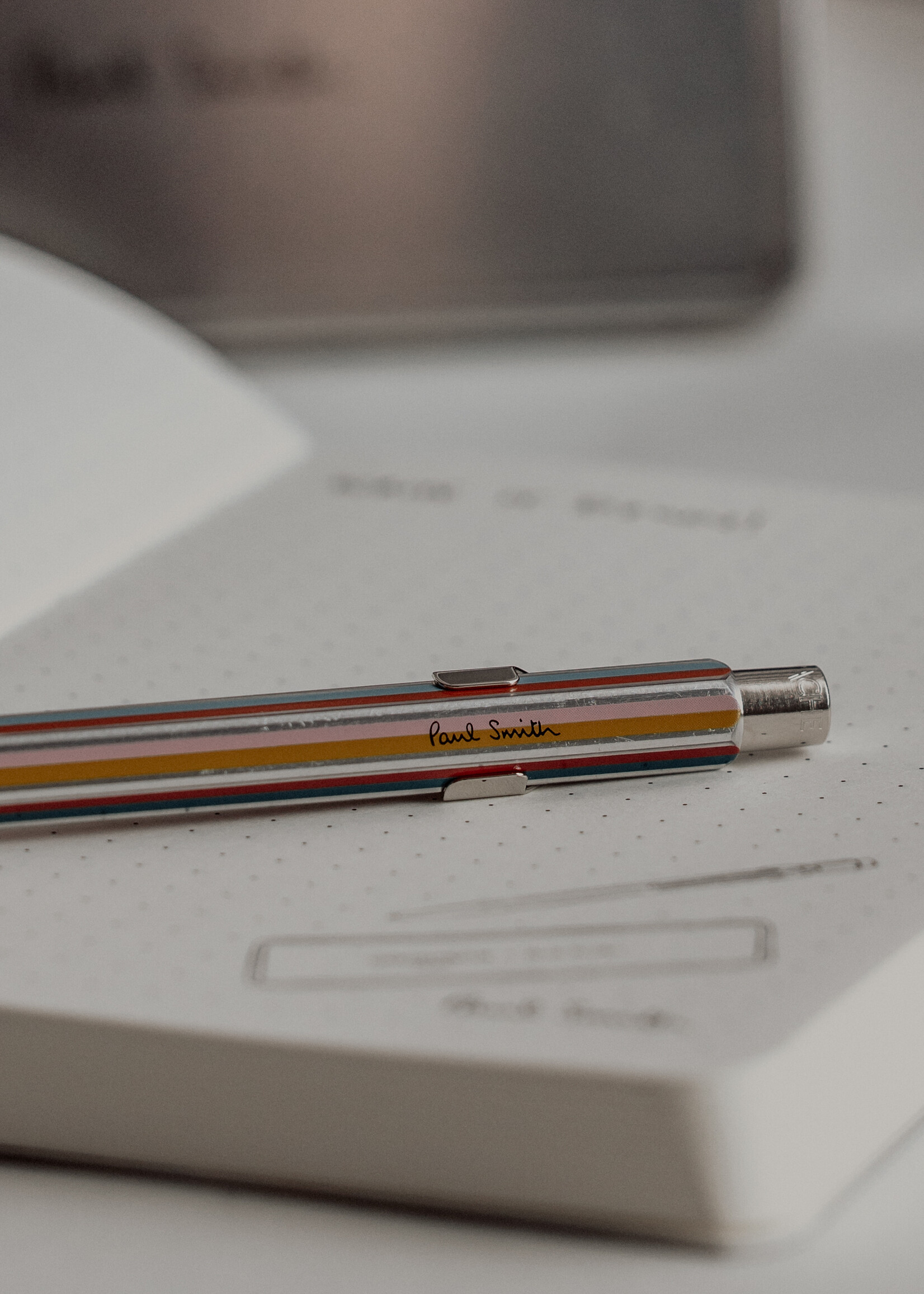 Caran d'Ache + Paul Smith V Special Edition Balpen Silver
