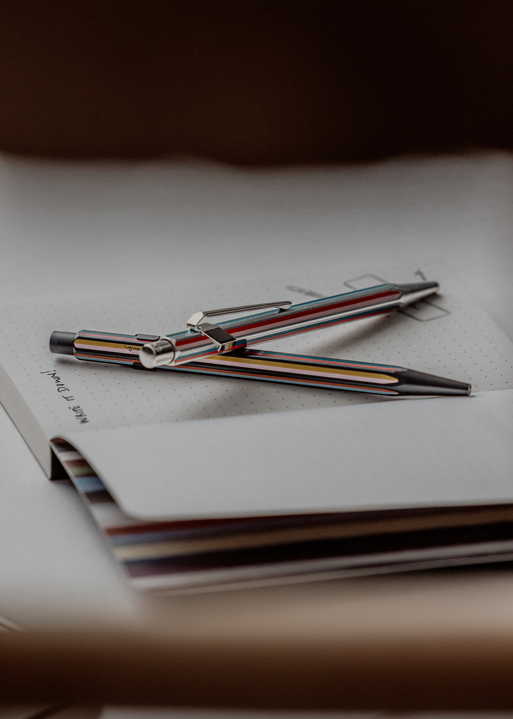 Caran d'Ache + Paul Smith V Special Edition Balpen Silver