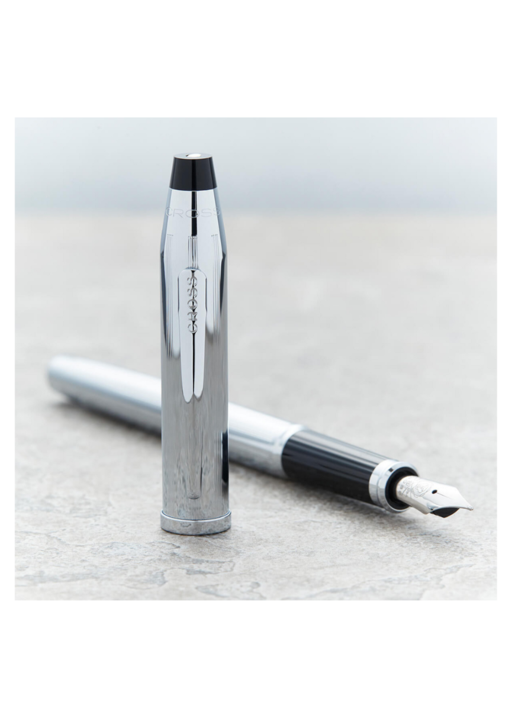 Cross Century II Lustrous Chrome Vulpen Medium