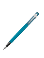Caran d'Ache + Paul Smith IV vulpen Fijn CYAN/STEEL