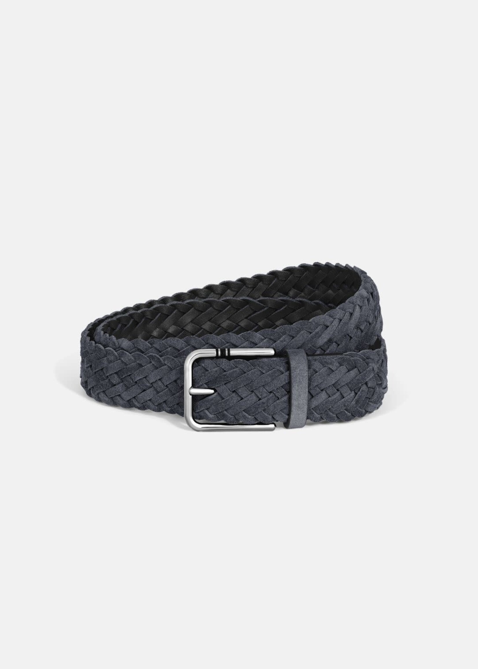 Montblanc Riem 35 mm Palladium Suède Blue