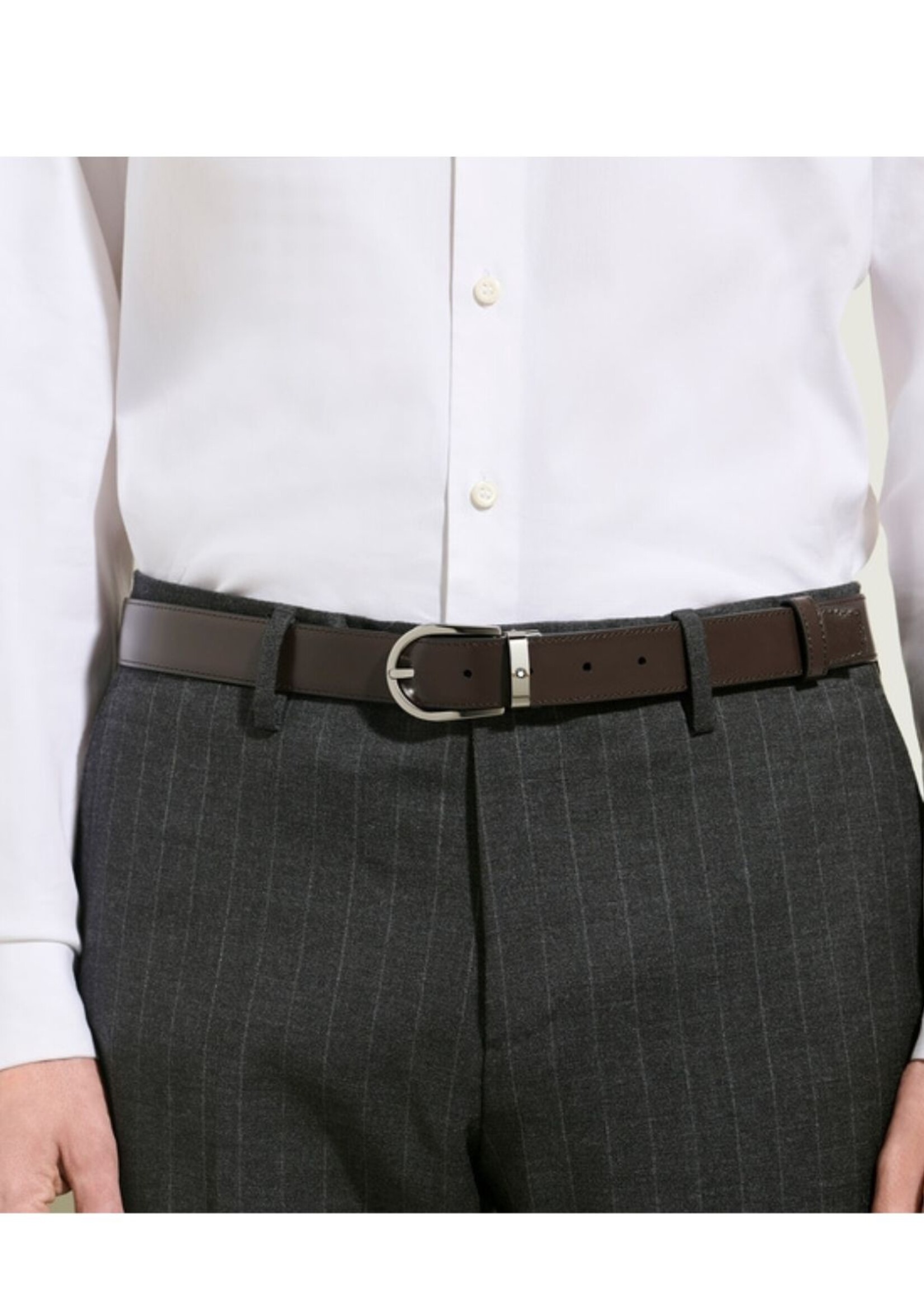 Montblanc Riem 30 mm Palladium Meisterstück Black/Brown