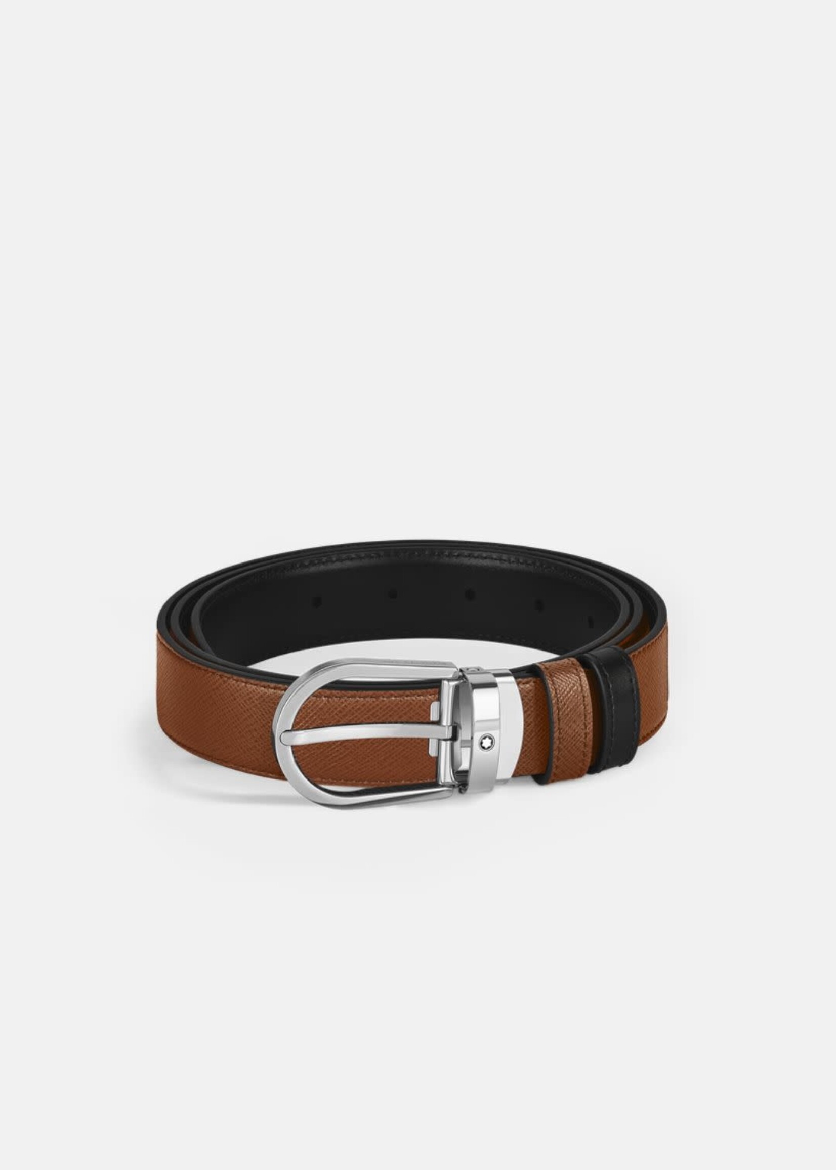 Montblanc Riem 30 mm Palladium Sartorial Omkeerbaar Fauve/Black